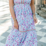Kira - Violet Orchard Long Dresses Clara the Label