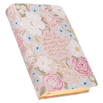 KJV Bible Giant Print Standard-size Faux Leather FloralPrint Paper Goods Christian Art Gifts