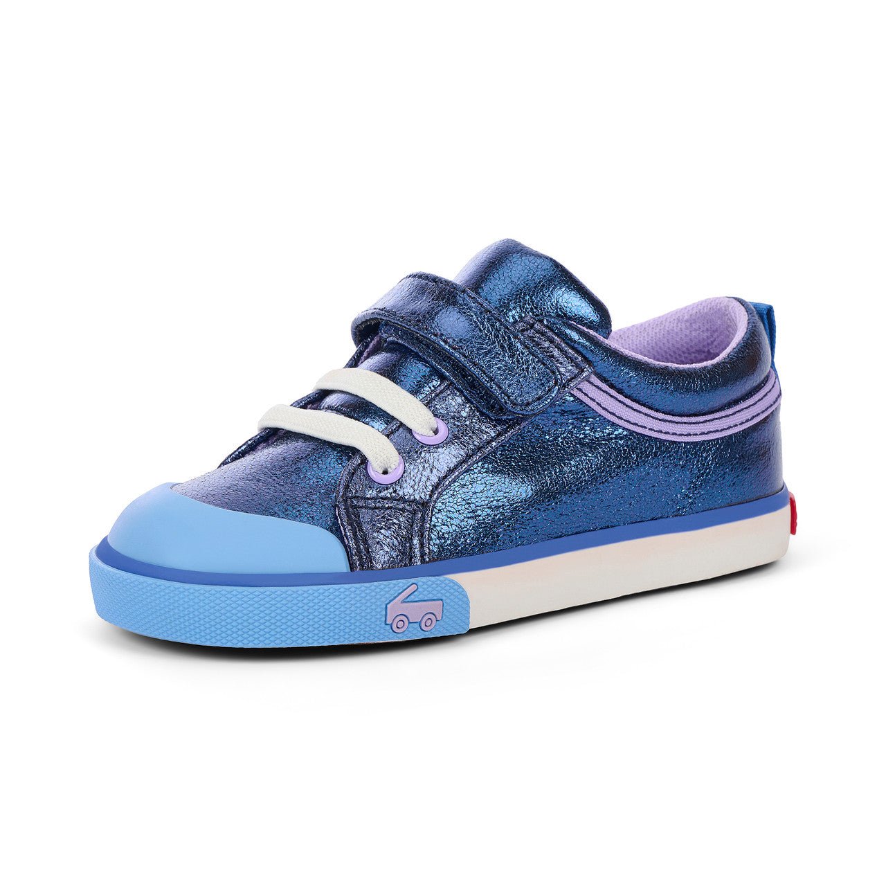 Kristin - Blue Metallic - Sugar Babies Children's Boutique/Meg's Shoppe
