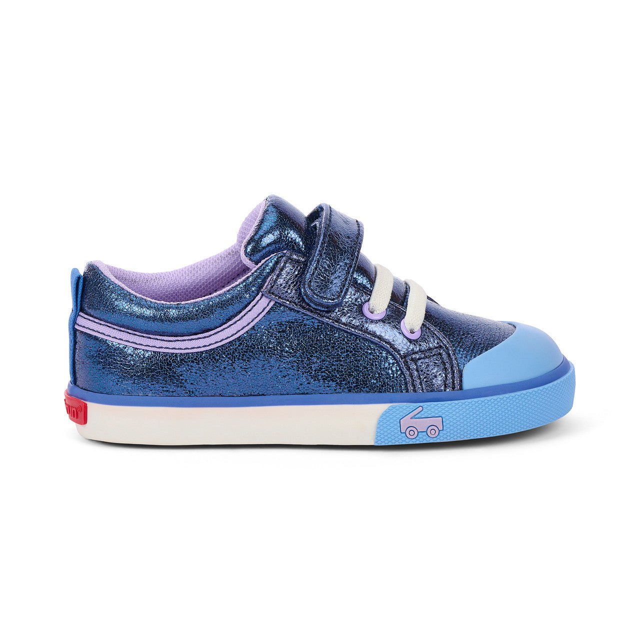 Kristin - Blue Metallic - Sugar Babies Children's Boutique/Meg's Shoppe