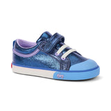 Kristin - Blue Metallic - Sugar Babies Children's Boutique/Meg's Shoppe