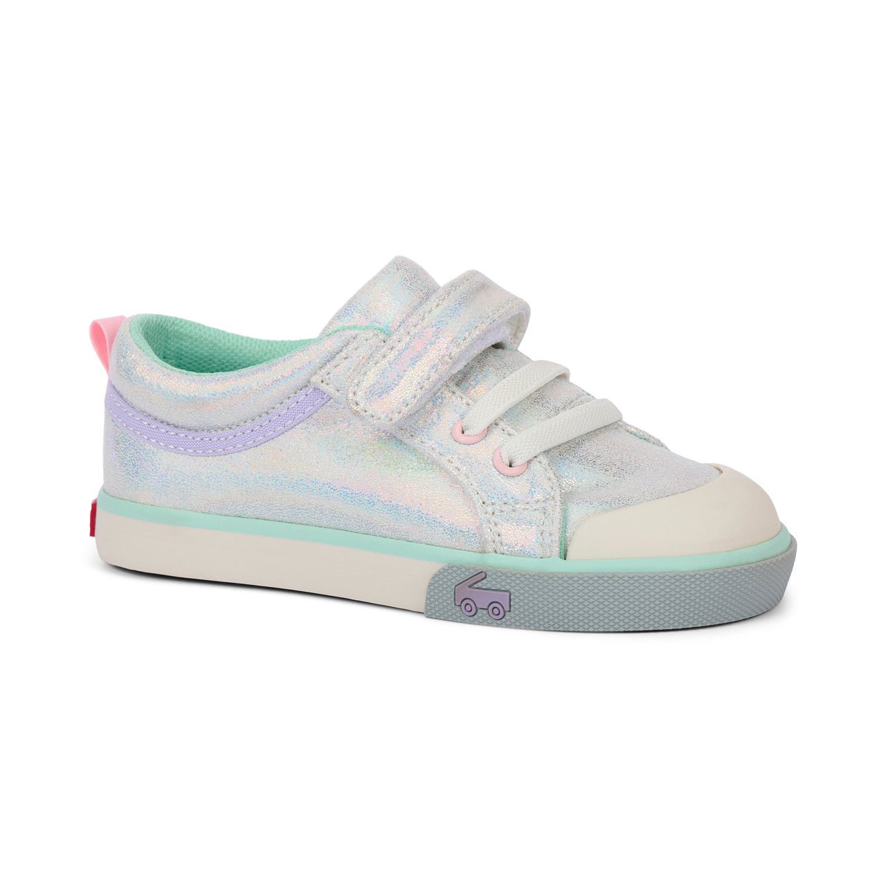 Kristin - Silver Metallic Girls Shoes See Kai Run