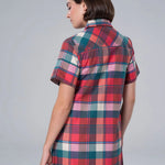 Kristina Plaid Maxi Shirt Dress - Sugar Babies Children's Boutique/Meg's Shoppe