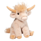 Laddie Cream Highland Cow Plush Douglas Toys