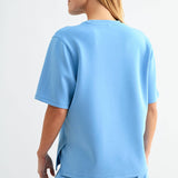 Laguna Scuba Tee Set - Denim Drift Tops Mono B