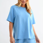 Laguna Scuba Tee Set - Denim Drift Tops Mono B