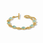 Laguna Stone Bracelet - Iridescent Aquamarine Blue - OS Bracelets Julie Vos