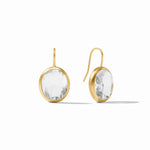 Laguna Stone Earring - Clear Crystal Earrings Julie Vos