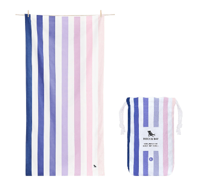 Large Quick Dry Towel - Dusk to Dawn Textiles Dock & Bay