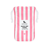 Large Quick Dry Towel - Phi Phi Pink Textiles Dock & Bay