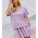 Lavender Drift Set Tops Oddi