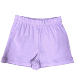 Lavender Picot Trim Shorts Girls Shorts Luigi