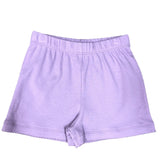 Lavender Picot Trim Shorts Girls Shorts Luigi