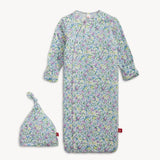 Lavinia Modal Magnetic Gown & Hat Set Baby Sleepwear Magnetic Me