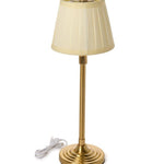 LED Table Lamp w/ Pleated Lamp Shade Home Decor Two's Company