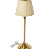 LED Table Lamp w/ Pleated Lamp Shade Home Decor Two's Company