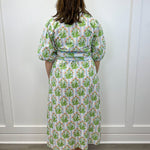 Leila - Chateau Toile Long Dresses Marigold