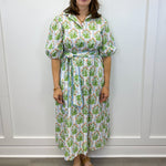 Leila - Chateau Toile Long Dresses Marigold