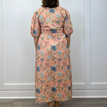 Leila Dress - Blush Bouquet Long Dresses Marigold