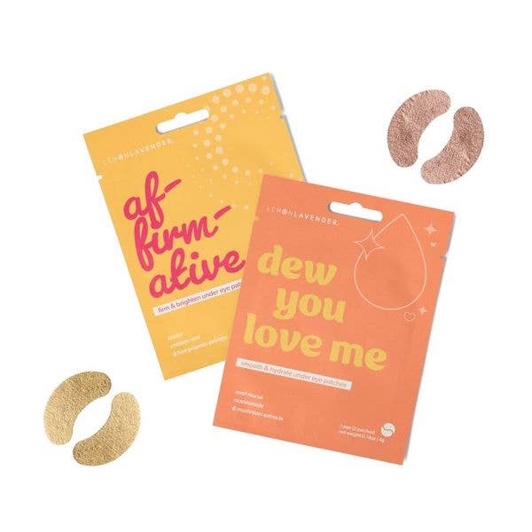 Lemon Lavender Eye Candy Foil Under Eye Patches - Assorted - Sugar Babies Children's Boutique/Meg's Shoppe