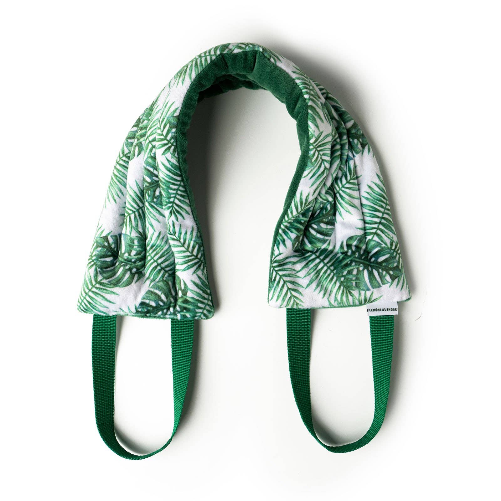 Lemon Lavender Hot Stuff Heated Neck Wrap Self-Care DM Merchandising Palm Leaves
