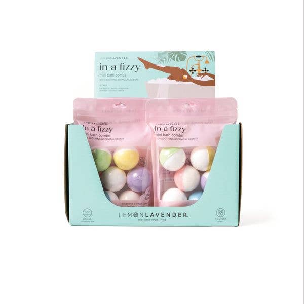 Lemon Lavender In a Fizzy Mini Bath Bombs - Sugar Babies Children's Boutique/Meg's Shoppe