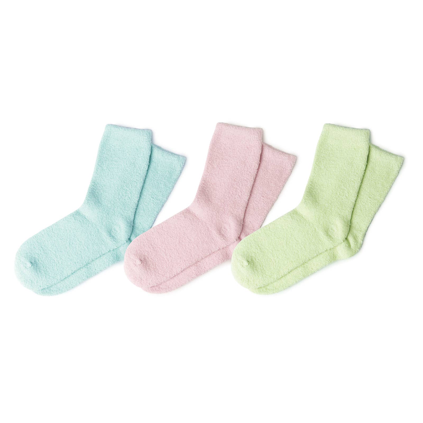 Lemon Lavender You Had Me At Aloe Super Soft Spa Socks - Sugar Babies Children's Boutique/Meg's Shoppe