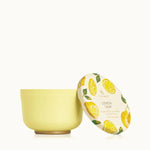 Lemon Leaf Poured Candle Tin Candles Thymes