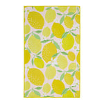 Lemon Squeeze Printed Microfiber Dishtowel Home Decor Design Imports