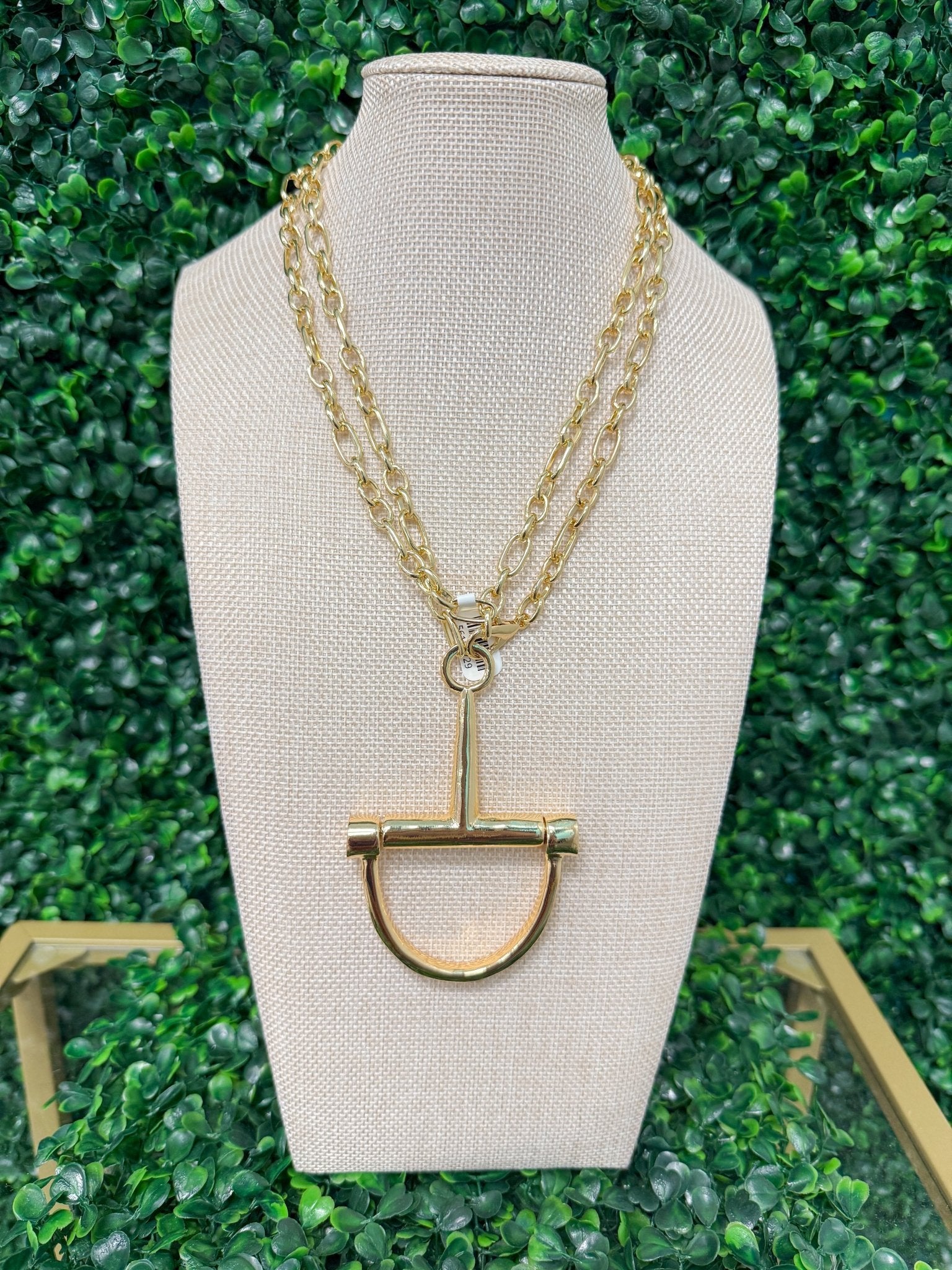 Lexington Horsebit Necklace - Sugar Babies Children's Boutique/Meg's Shoppe