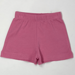 Light Bubblegum Picot Trim Shorts Girls Shorts Luigi