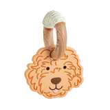 Light Golden Doodle Teether Baby Accessories Mudpie