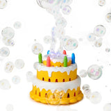 Light Up Birthday Cake Bubble Maker Toys Two's Company