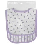 Lilac Buds Tiny Floral Bib Set Baby Accessories Goosies