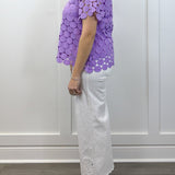 Lilac Luxe Textured Top - Lavender Tops Umgee