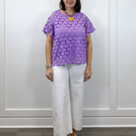 Lilac Luxe Textured Top - Lavender Tops Umgee