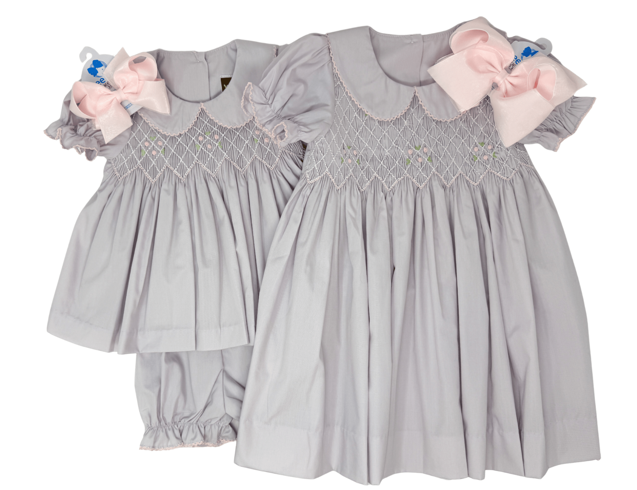 Lilac Smocked Geo Bloomer Set Girls Sets Banana Split