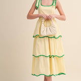 Limoncello Tiered Midi Dress - Sugar Babies Children's Boutique/Meg's Shoppe