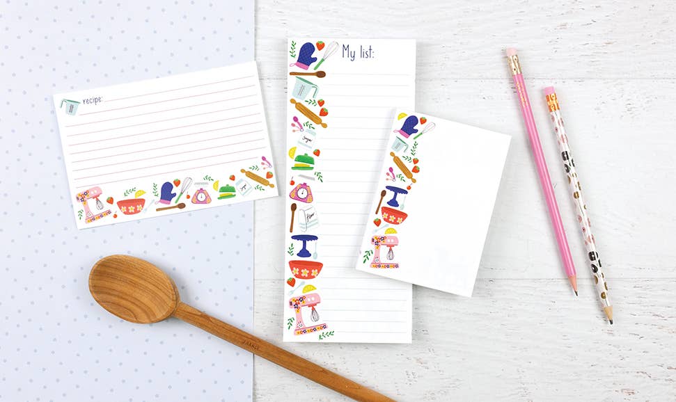 List Pad - My Kitchen Paper Goods GINA B DESIGNS