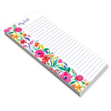 List Pad - Painterly Blooms Paper Goods GINA B DESIGNS