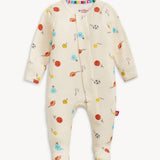 Little Baller Modal Footie - Sugar Babies Children's Boutique/Meg's Shoppe