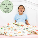 Little Farmer Baby Toddler Muslin Blanket Baby Accessories LollyBanks
