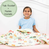 Little Farmer Baby Toddler Muslin Blanket Baby Accessories LollyBanks