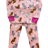 Little Kitties Cotton Pajama Set Kids Pajamas Hatley