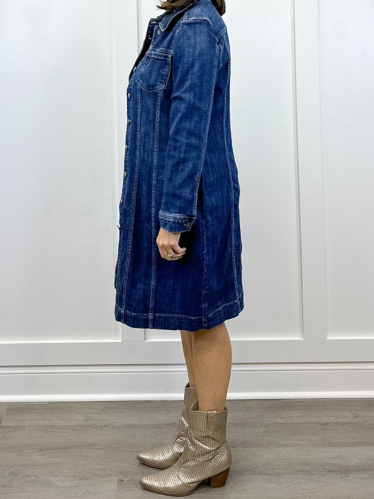 Long Trucker Jacket - Centerbrooke Outerwear Liverpool