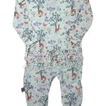 Love You Deerly Modal Footie Baby Sleepwear Magnetic Me
