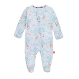 Love You Deerly Modal Footie Baby Sleepwear Magnetic Me