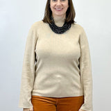 L/S Funnel Neck Sweater - Latte Sweaters Tribal