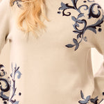 L/S Funnel Neck Sweater - Moonstone - Sugar Babies Children's Boutique/Meg's Shoppe
