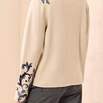 L/S Funnel Neck Sweater - Moonstone - Sugar Babies Children's Boutique/Meg's Shoppe